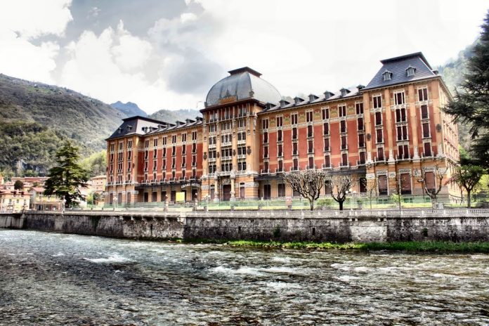 Il Grand Hotel di san Pellegrino Terme (BG).