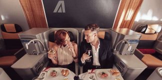 La Business Class Alitalia