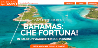 Villaggi Bravo lancia il concorso Bahamas: che Fortuna!