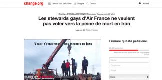 La petizione su change.org lanciata dagli steward gay di Air France