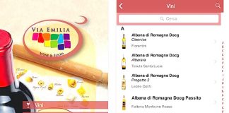 Nuova app Via Emilia Wine&Food