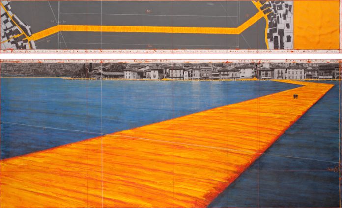 Il progetto di The Floating Piers di Christo