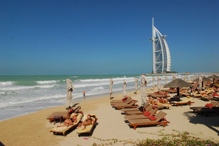 Spiaggia a Dubai
