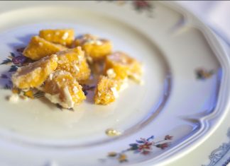 Gnocchi di zucca, piatto tipico friulano. Foto: Luciano Gaudenzio