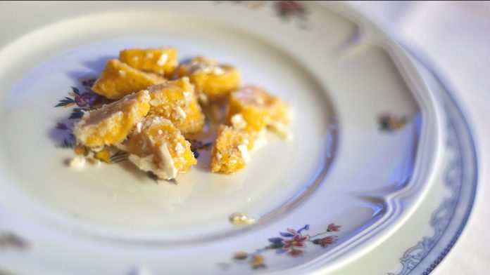 Gnocchi di zucca, piatto tipico friulano. Foto: Luciano Gaudenzio
