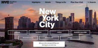 La nuova veste del sito di NYC & Company