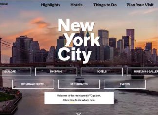 La nuova veste del sito di NYC & Company