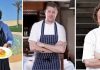 Fulvio Pierangelini con gli chef Adam Byatt e Tom Kitchin