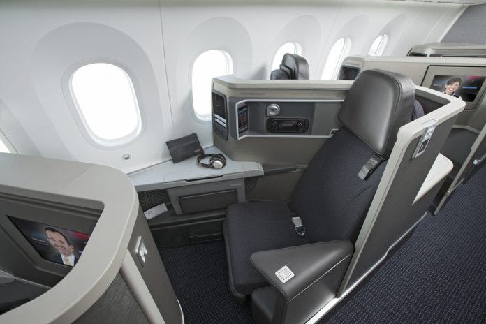 La Business Class di American Airlines