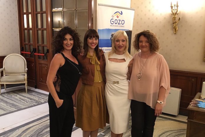 Da sinistra: Paola Saccucci - sales and customer relations King Holidays; Maya Francione - marketing and communication executive Malta Tourism Authority; Barbara Cipolloni - product manager King Holidays; Claudia Schiavoni - sales King Holidays