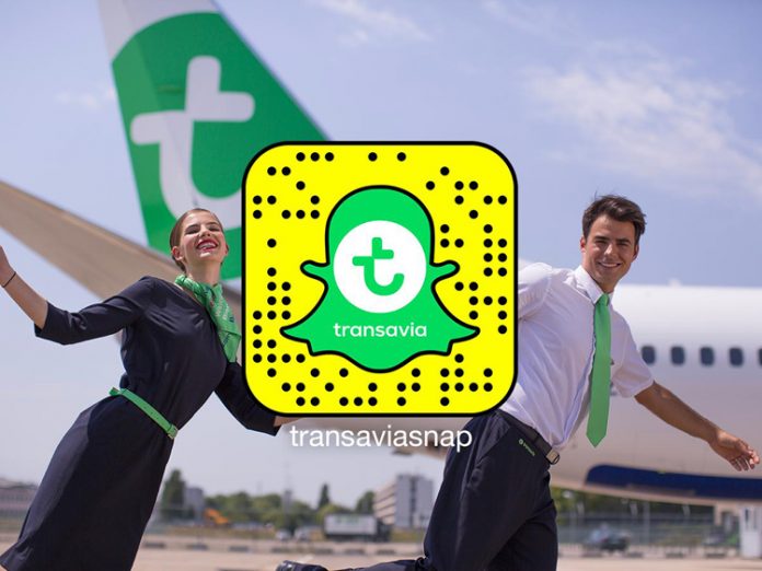 Transavia Snapchat