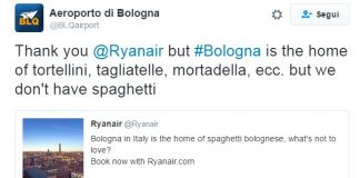 ryanair bologna