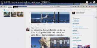 France 24 trasmette in diretta, anche sul web, gli aggiornamenti sull'attacco a Nizza