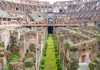 Interno del Colosseo, Roma.