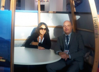 Marco Meneghetti e Anna D’Oriano, titolari di Combotour