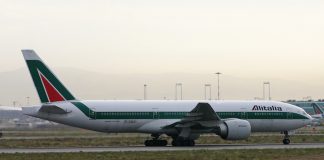 Il B777 Alitalia