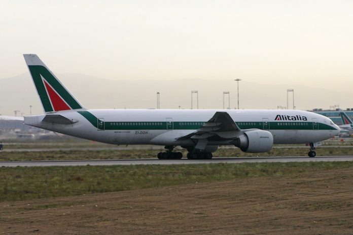 Il B777 Alitalia