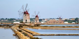 Saline nel Trapanese