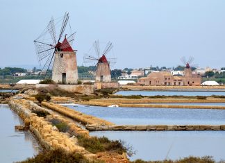 Saline nel Trapanese