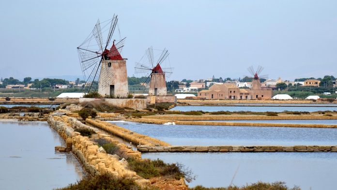 Saline nel Trapanese