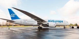 Nella flotta di Air Europa arriva il terzo B787 dei 22 ordinati