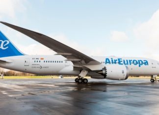 Nella flotta di Air Europa arriva il terzo B787 dei 22 ordinati