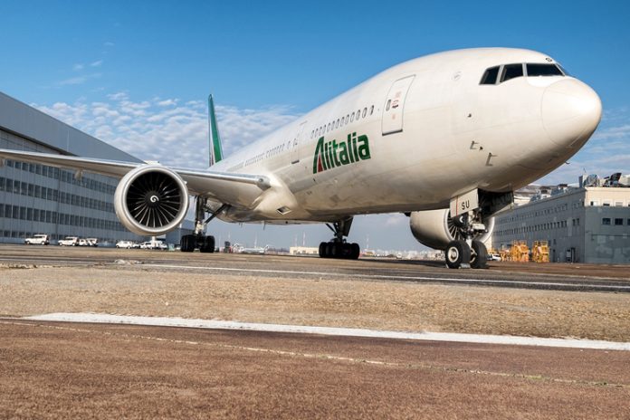 Alitalia boeing 777