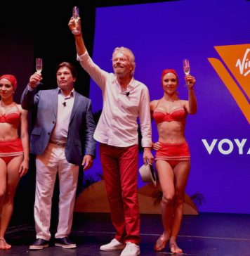 Sir Richard Branson presenta Virgin Voyages