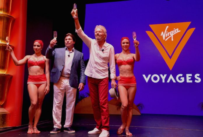 Sir Richard Branson presenta Virgin Voyages