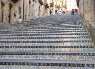 Scalinata di Santa Maria del Monte a Caltagirone