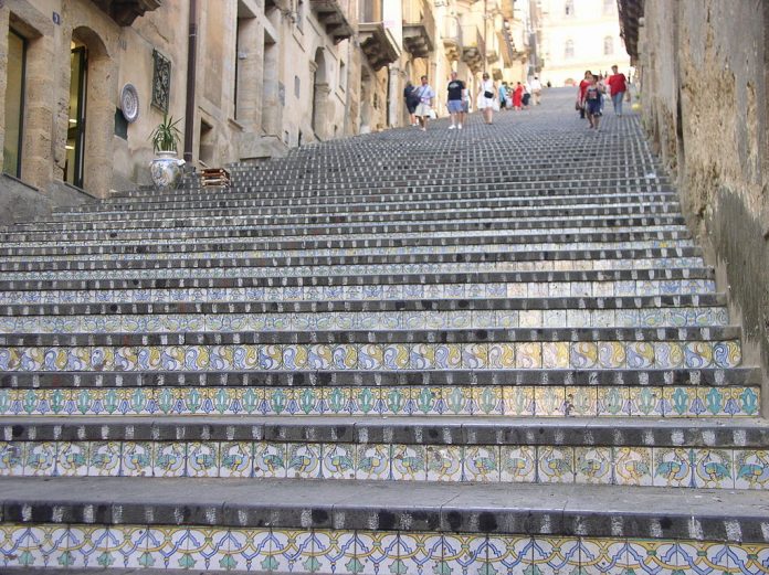 Scalinata di Santa Maria del Monte a Caltagirone