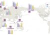 La mappa delle città più attrattive del mondo secondo GPCI 2016