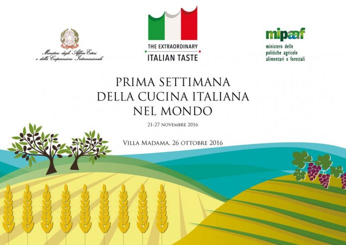 Prima settimana della cucina italiana nel mondo