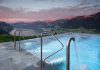 La piscina dell'Hotel Villa Honegg