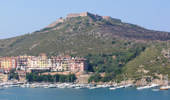 Porto Ercole, l'area di Forte Filippo. Foto: Wikipedia