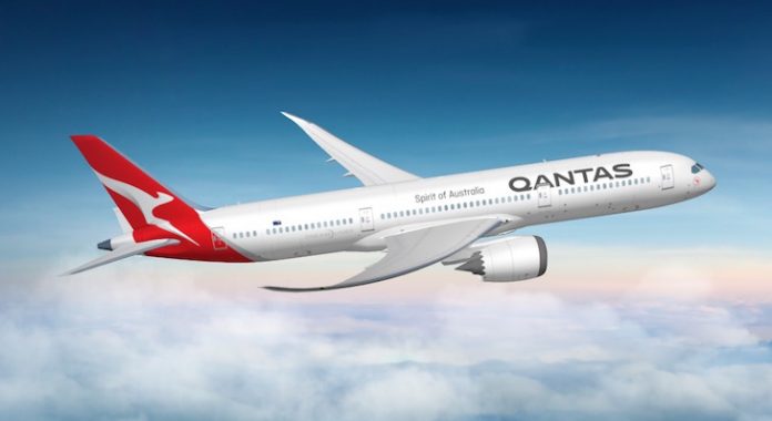 Il Dreamliner di Qantas