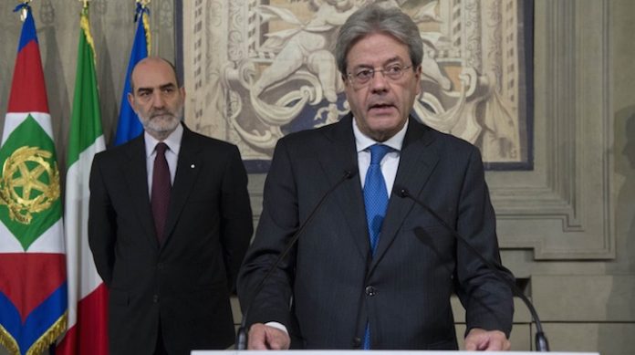 Paolo Gentiloni, nuovo presidente del consiglio. Foto: Presidenza della Repubblica