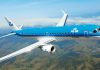 L'Embraer 190 dii KLM