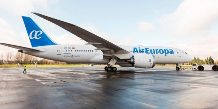 Il Dreamliner di Air Europa