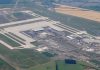 Foto aerea del BER Berlin Brandenburg Flughafen. Immagine Wikipedia