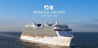 Una nave della flotta Princess Cruises