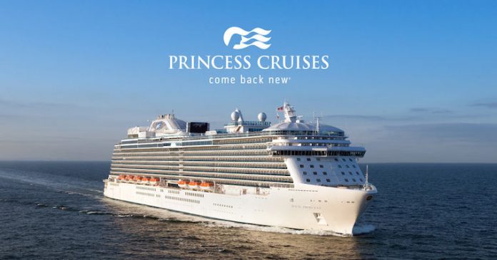 Una nave della flotta Princess Cruises