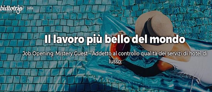 Bidtotrip cerca due persone per testare hotel di lusso