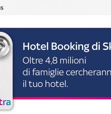 Hotel Booking di Sky