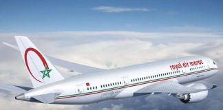 Un aereo Royal Air Maroc