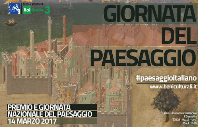 La locandina della Giornata Nazionale del Paesaggio