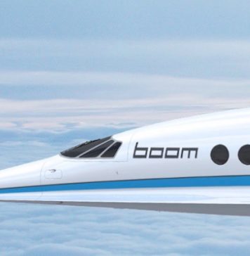 Il jet supersonico Boom