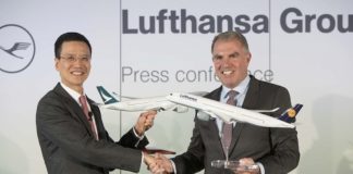 Accordo di code-sharing tra Cathay Pacific e Lufthansa Goup