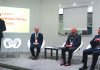 La presentazione di Conventions Malta. Da sinistra, Claude Zammit Trevisan,direttore Italia di MTA; Edward Zammit, Events Operations, Advisor, Conventions Malta; Paul Bugeja, CEO MTA