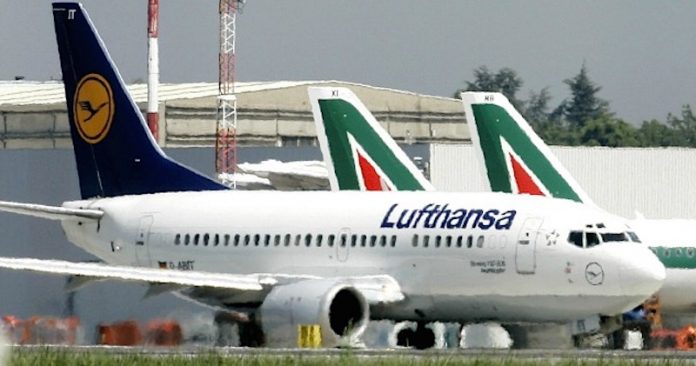 alitalia lufthansa